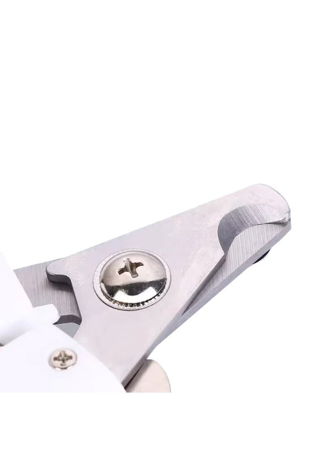 مقص أظافر للقطط والكلاب مع مبرد – قصّافة آمنة ودقيقة للحيوانات الأليفة – تصميم مريح بمقبض مانع للانزلاق - Image 5