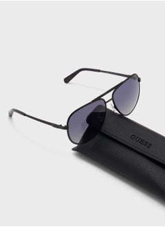 GUESS Metal Frame Aviator Sunglasses  - Image 5