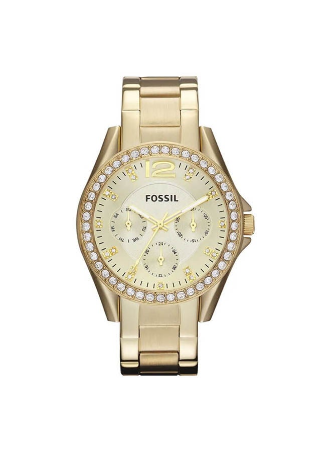 FOSSIL Women Stainless Steel Chronograph Watch ES3203 - Image 1