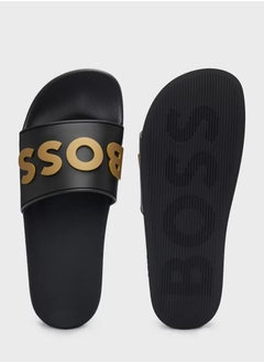 BOSS Hugo Boss Slides For Men - Black EUR 41  - Image 1