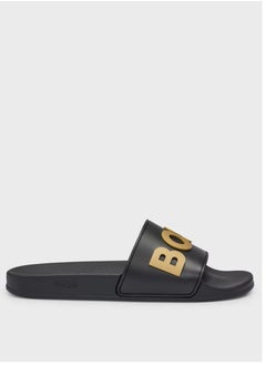 BOSS Hugo Boss Slides For Men - Black EUR 41  - Image 3
