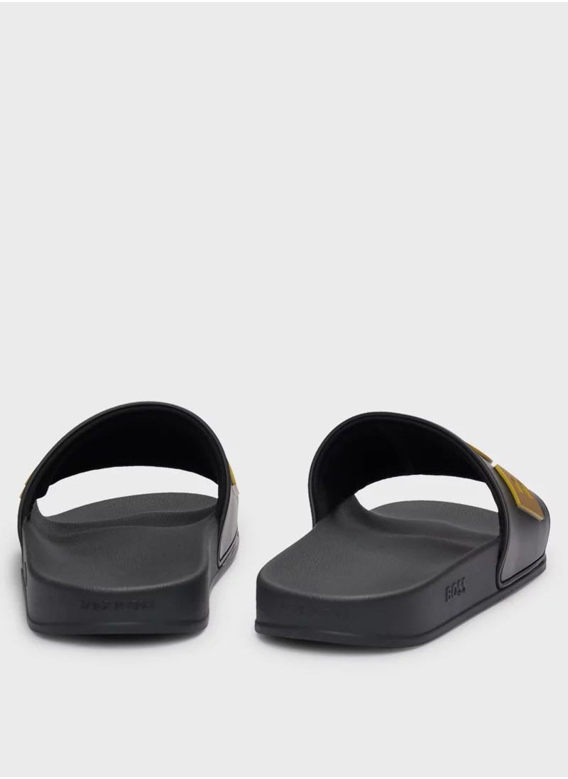 BOSS - Hugo Boss Slides For Men - Black EUR 41 - Image 1