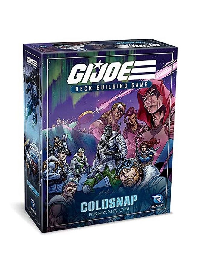 Renegade Game Studios G.I. Joe Deckbuilding Game: Coldsnap Expansion It Coldblooded Chaos Includes 2 New Story Missions Renegade Game Studios Ages 14+ 14 Players 3070 Min Playing Time