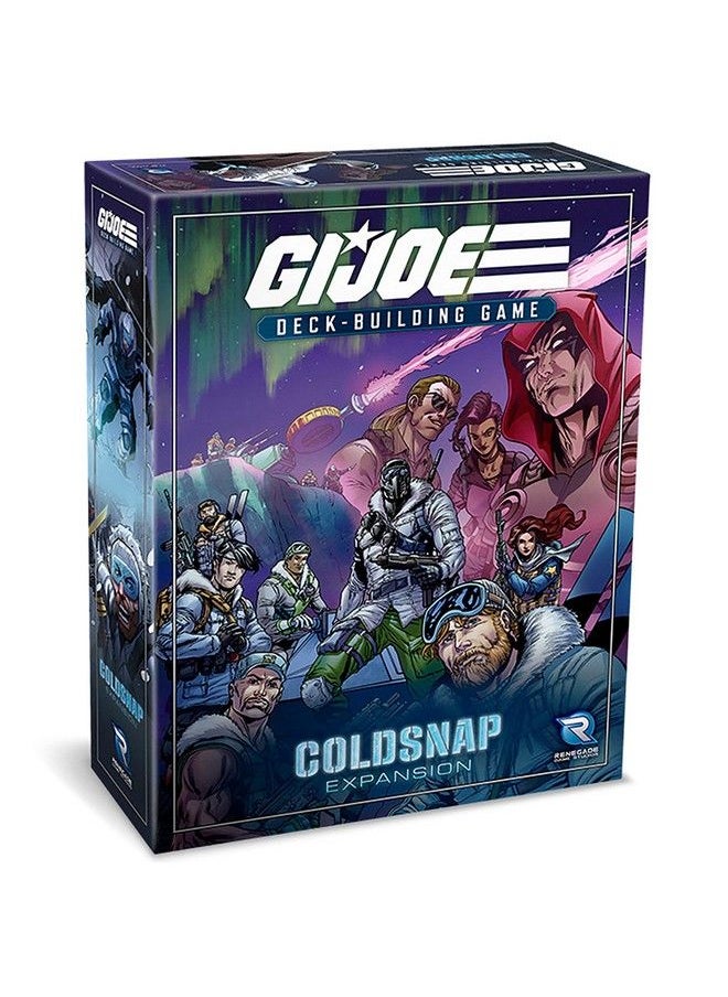 Renegade Game Studios G.I. Joe Deckbuilding Game: Coldsnap Expansion It Coldblooded Chaos Includes 2 New Story Missions Renegade Game Studios Ages 14+ 14 Players 3070 Min Playing Time
