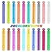 LerBao 200Pcs 20Colors Circle Mini Bubble WandsBulk Bubbles Wandfor Kids Party FavorsBirthdayBeach Outdoor Garden Classroom Bathe Time Valentines Day Easter Stuffer Halloween Christmas - Image 4