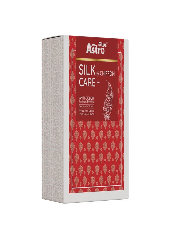 ASTRO PLUS + Astro Plus+ Silk & Chiffon Care Wash Liquid Pouch Anti-Color Fading & Bleeding Expert Care For Silk Ware and Chiffon Care Protect Your Clothes From Color Runs (3 Pouch) - Image 1