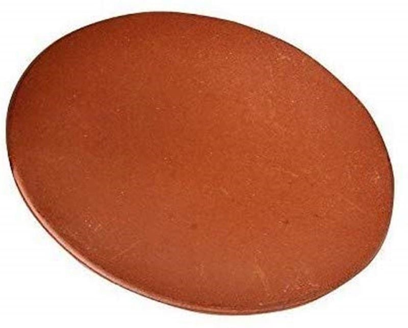 CRAFT PARK Mitti Cool Desi Terracotta Tawa Pack of 2 Brown 9 Inches Diameter - Image 2