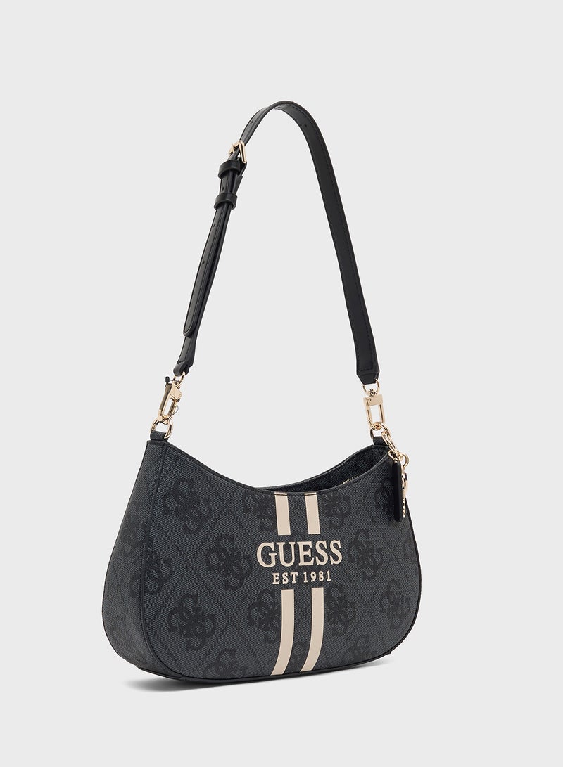 GUESS Noelle II Top Zip Shoulder Bag  - Image 3