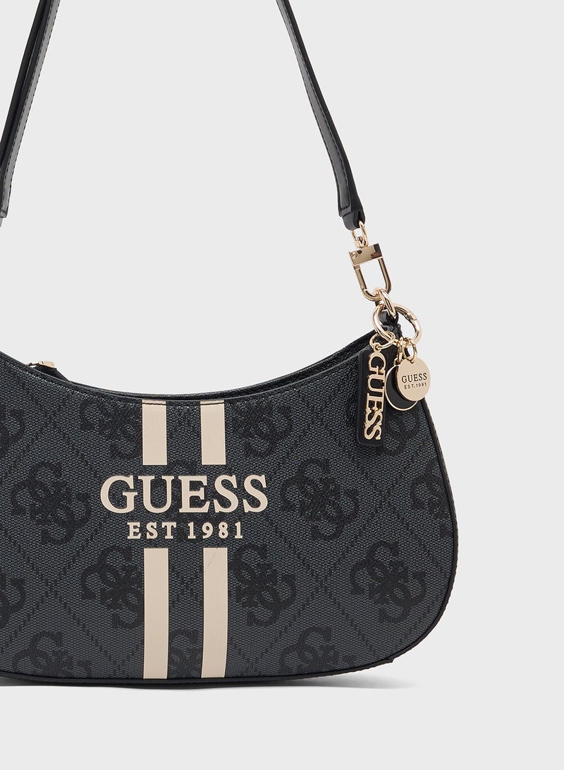 GUESS Noelle II Top Zip Shoulder Bag  - Image 4