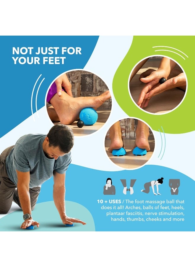 RAD Neuro Ball, Foot Myofascial Release Tool, Textured Massage Ball for Feet, Self Massage, Mobility and Recovery - Image 3