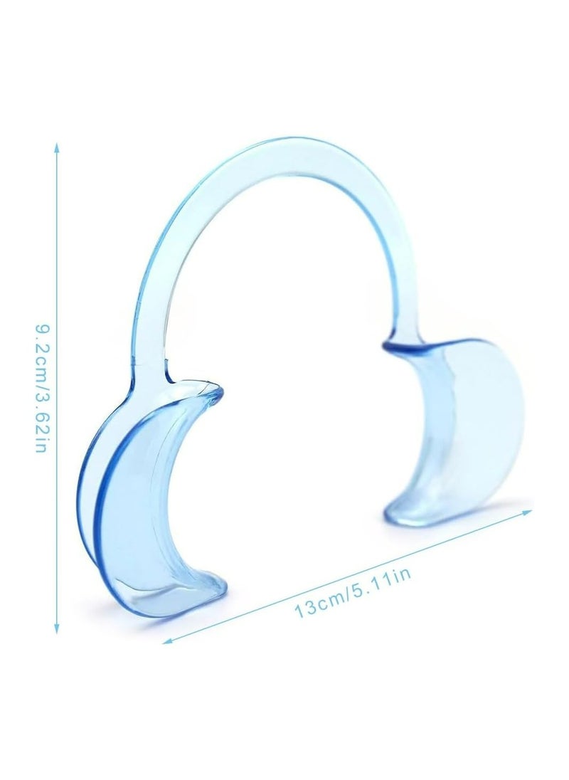 CMGTYYD - Pack of 4 C-Shaped Mouth Openers, C-Shaped Dental Mouth Opener, Mouth Corner Retractor, Challenge Open Mouth, Cheek Retractor, for Oral Examination, Treatment, Teeth Whitening - Image 1