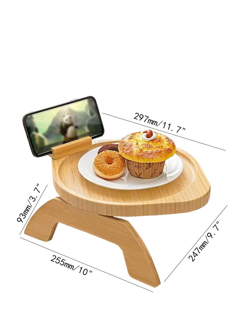 أم أكثر طاولة قهوة جانبية للأريكة، طاولة تلفزيون للمساحات الصغيرة، طاولة غرفة المعيشة بحجم 29.79.425 سم - Image 3