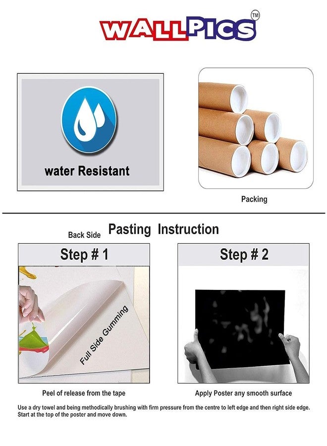 wallpics® Thinking Room Funny Poster Digital Art Print for Washroom Toilet bathroom door stickers (vinyl,Multicolor, Unframed) (12 x 18 inch) - Image 3
