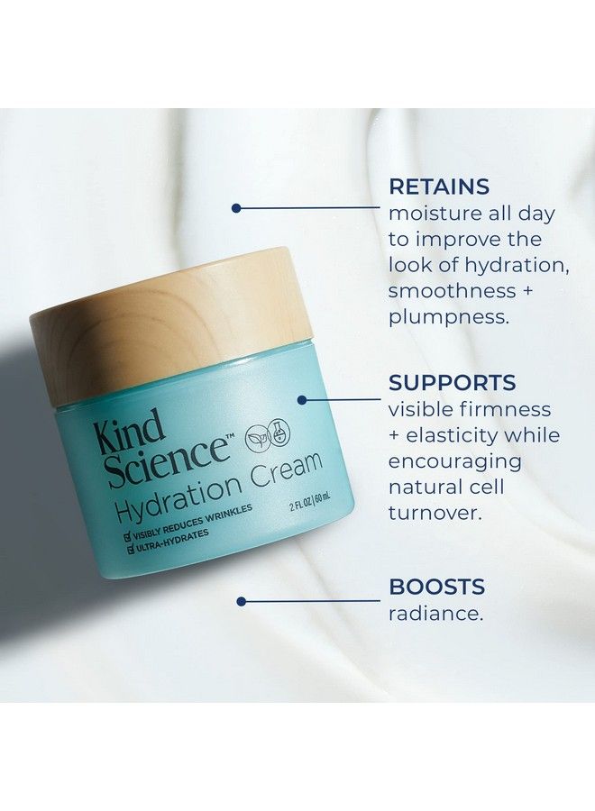 Kind Science Hydration Cream ; Ultra Hydrates + Visibly Reduces Wrinkles ; 2 Fl Oz / 60 Ml - Image 3