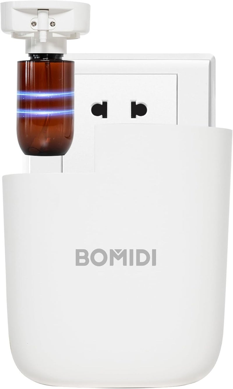 باميدي BOMIDI Smart Waterless Aroma Diffuser - جهاز توزيع رائحة بدون ماء ومتصل بالبلوتوث للاستخدام المنزلي والمكتبي، آمن للأطفال والحيوانات الأليفة، يغطي مساحة تصل إلى 90 مترًا مكعبًا، مع 3 أوضاع للشدة - اللون الأسود - Image 1