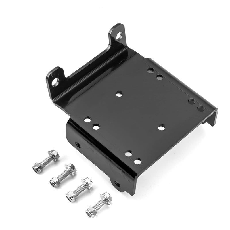 WeiSen ATV Winch Mounting Bracket Plate Compatible with Suzuki King Quad 450 500 700 750 20052025