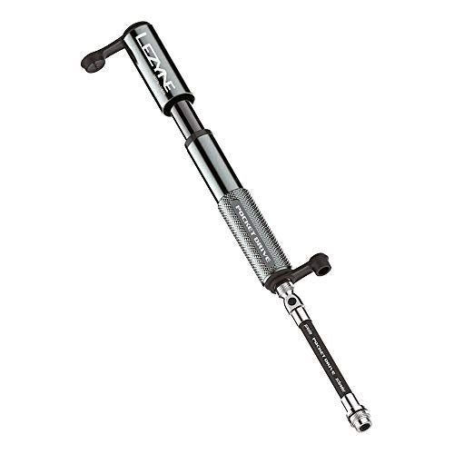 LEZYNE مضخة دراجة LEZYNE Pocket Drive، ضغط عالي 160 PSI، متوافقة مع فالف بريستا وشرايدر، مضخة دراجة (رمادي فاتح) - Image 4