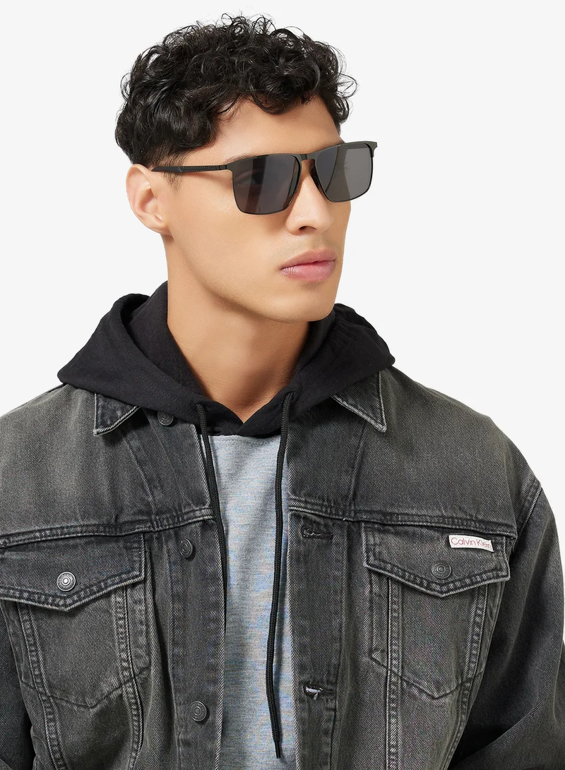 Seventy Five  Polarized Lens Reclangle Sunglasses for Men | Best Price UAE