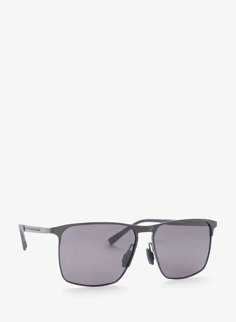 Seventy Five Polarized Lens Reclangle Sunglasses