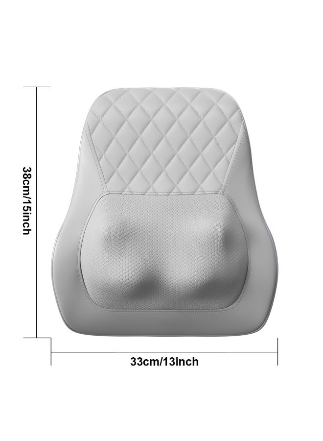 إيزي سو جهاز تدليك للرقبة مزود بخاصية التدليك الحراري ثلاثي الأبعاد لتخفيف آلام الرقبة والظهر والكتف والساقين، مناسب للاسترخاء في المنزل والمكتب والسيارة. - Image 2