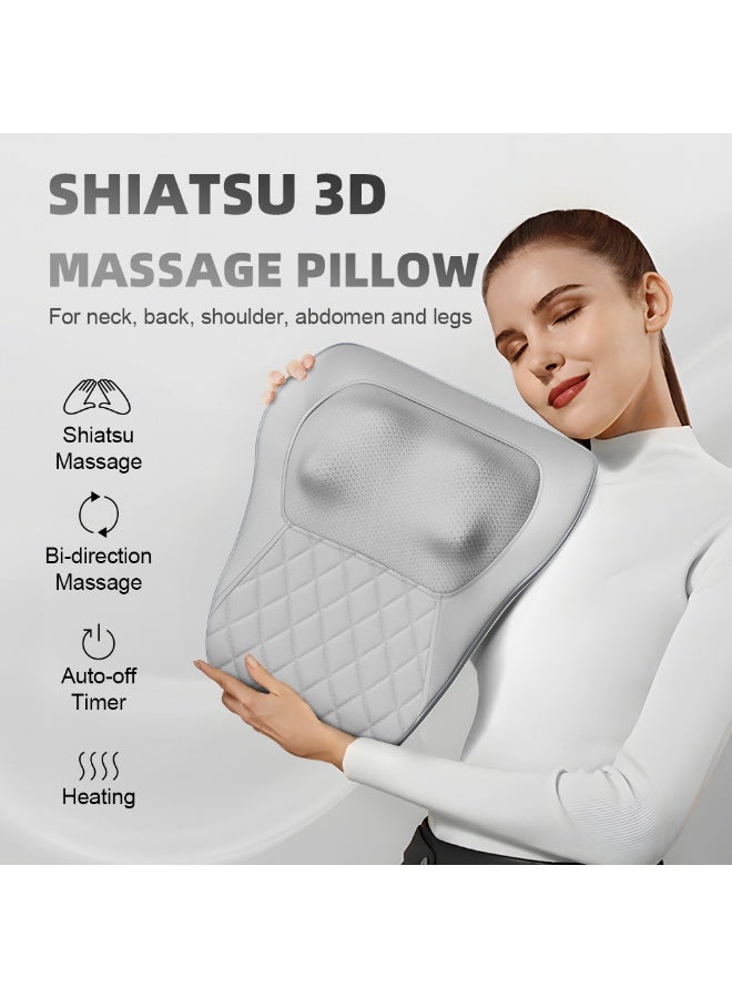 إيزي سو جهاز تدليك للرقبة مزود بخاصية التدليك الحراري ثلاثي الأبعاد لتخفيف آلام الرقبة والظهر والكتف والساقين، مناسب للاسترخاء في المنزل والمكتب والسيارة. - Image 3