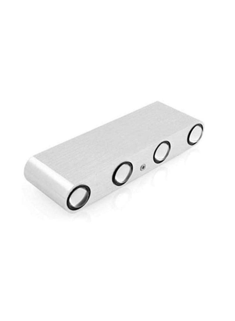 LIGHTS 8-Watts LED Updown Outdoor/Indoor Wall Light With Rectangular Metallic Body Fixture, Multicolor - Image 4