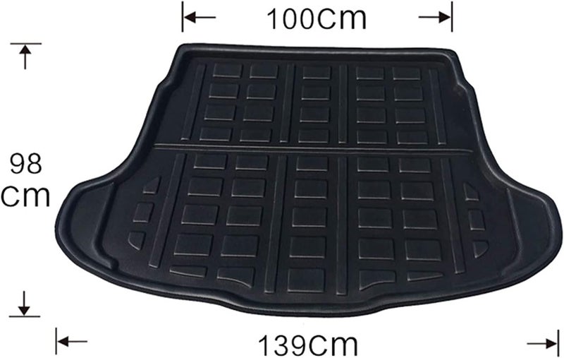 Wivplex Car Rear Boot Cargo Liner for CR-V 2007-2011 - Image 2