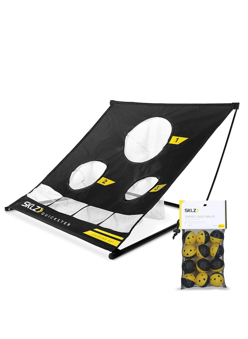أس كيه أل زي شبكة كويكستر تشيبينغ - هدف تدريب جولف محمول - Image 1