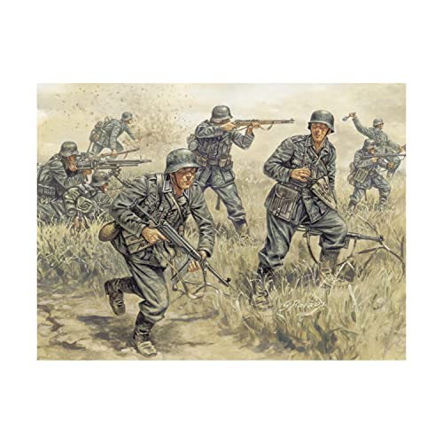 Italeri German Infantry WWII Model Kit - Image 1