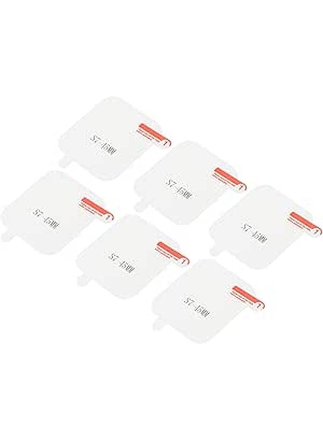 6pcs TPU Film Screen Protector for Apple Watch Series Easy Install Full Coverage Scratch Resistant - Image 1