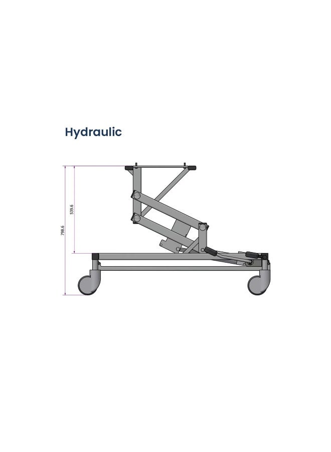 Low lift table base - Hydraulic