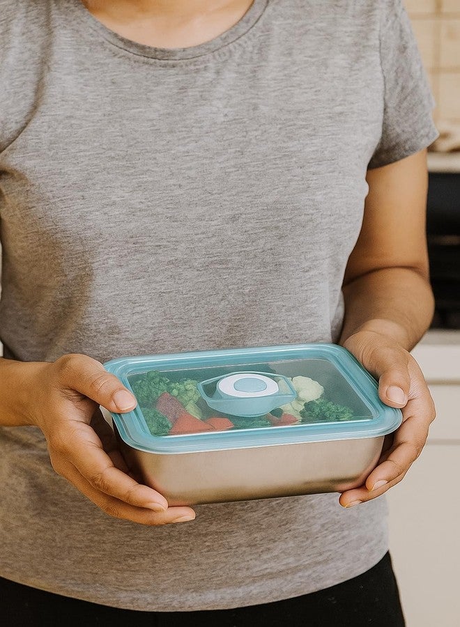 RALTS Reusable Food Containers with Airtight Lids | Leakproof Lunch Box & Kitchen Storage Set | Durable, Eco-Friendly Meal Prep & Pantry Organizer(Pack of 6) - Image 3
