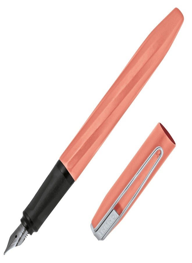 Online Germany Slope Sunny Peach Fountain Pen Medium Nib (M) - Image 1