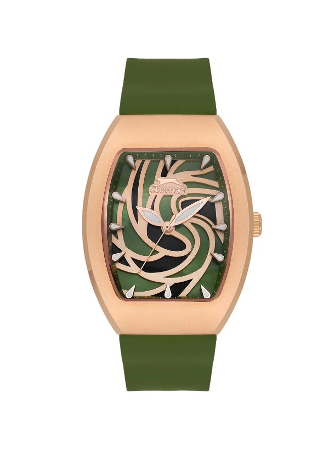 سلازنجر Slazenger Women 's Green Dial Analog watch - SL.9.2226.3.05
