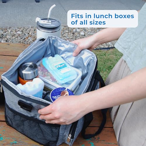 Cryopak ICEpak Large Hard Shell Reusable Ice Packs for Coolers and Lunch Box Use, Freezer Safe Gel Design, Professional Grade Cooling, Non-Toxic and BPA Free, Travel Accessories, Small (4 Pack) - Image 4