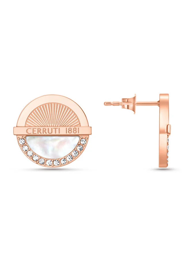 CERRUTI 1881 Sunshine Pink Ladies Earring Feminine and Stylish Jewelry