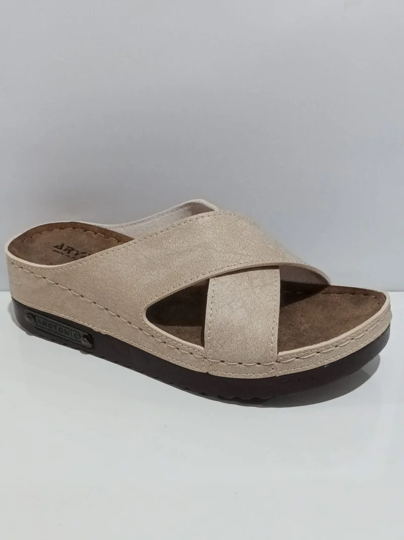 اريان 07-096 Anatomic Women's Wedge Heel Slippers