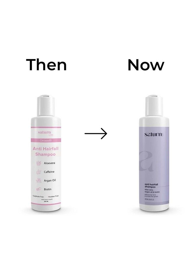 Saturn by GHC Growwb Hair Nourishing Shampoo For Hair Fall & Hair Growth 200 Ml (Pack Of 1) - Image 3