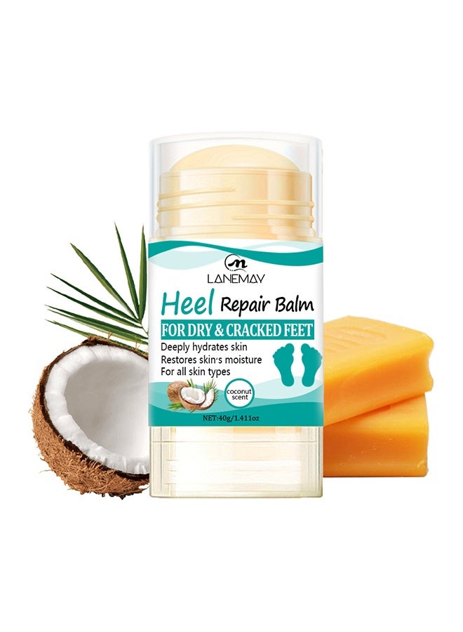 لينماي مرهم إصلاح الكعب بلان للأقدام الجافة والمتشققة، عصا إصلاح الكعب لإزالة الكالو، تقشير الجلد الميت، كريم لليدين والقدمين لليدين المتشققة والجافة والمرفقين والأقدام والكعبين والركبتين - Image 5