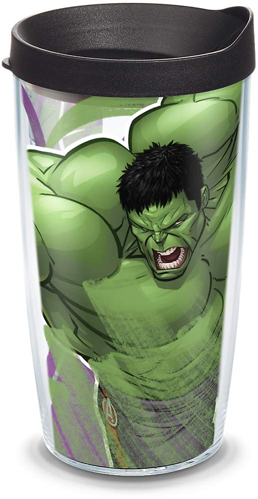 Tervis Marvel  Hulk Made in USA Double Walled Insulated Tumbler Cup Keeps Drinks Cold  Hot 16oz Iconic