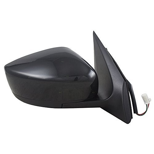 Brock Passengers Power Side View Mirror Compatible with 15-19 Versa Sedan 96301-9KK1A 128-65099R - Image 2