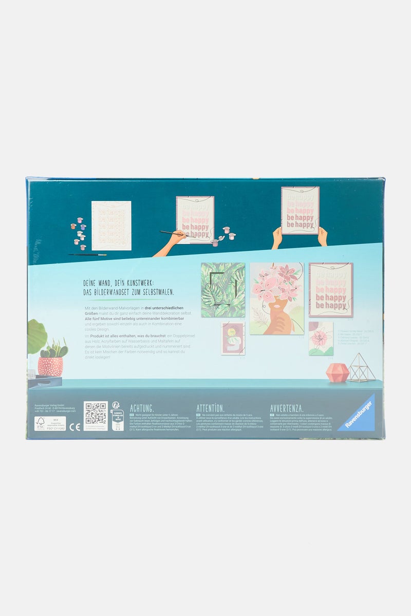 Ravensburger Pain By Number Calming Leaves Malen 20272, Green - Image 2