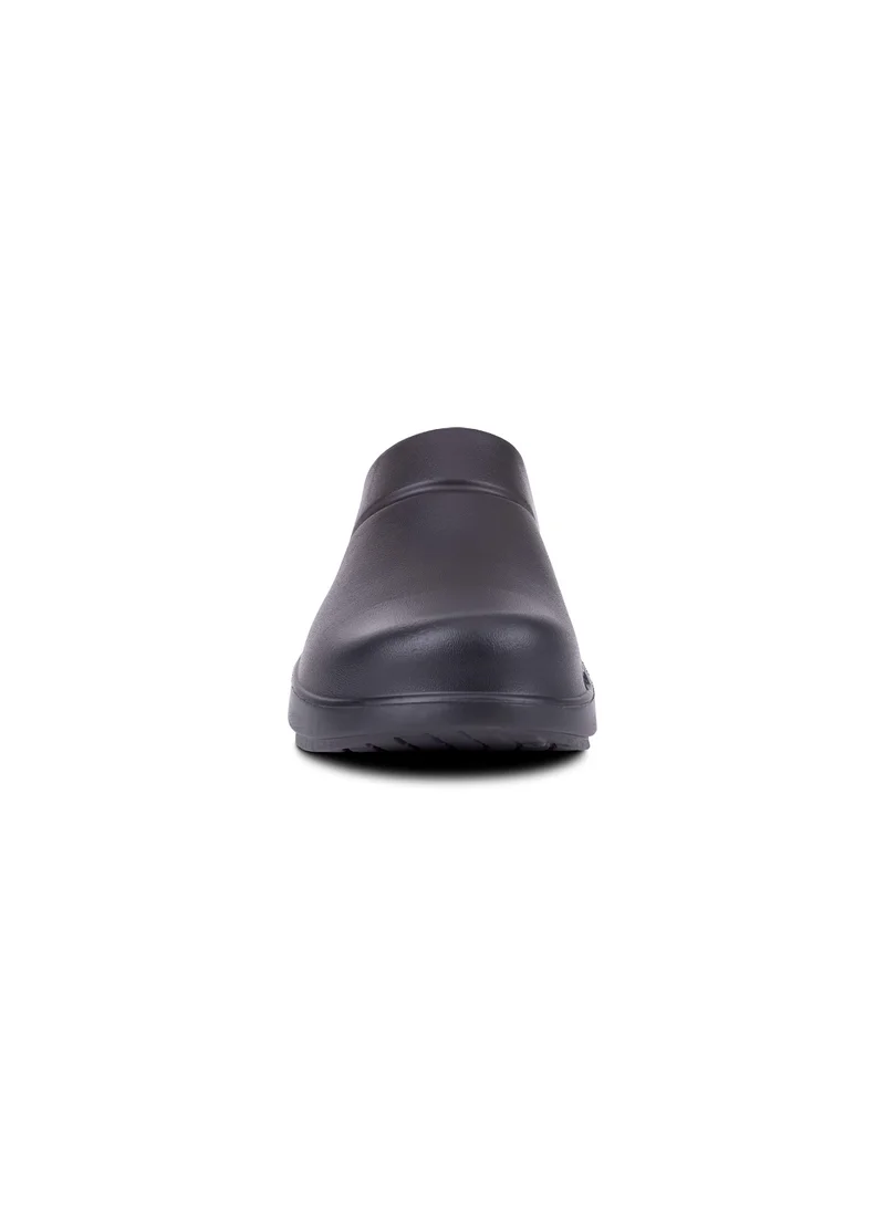 OOFOS UNISEX OOCLOOG SLIDE SANDALS BLACK