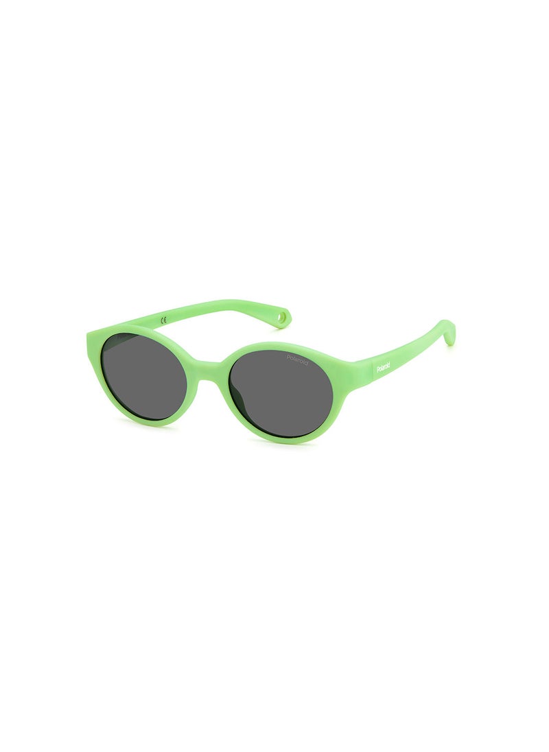 Polaroid Kids Unisex UV Protection Round Sunglasses - Pld K007/S Green 42 - Lens Size: 42 Mm  - Image 1