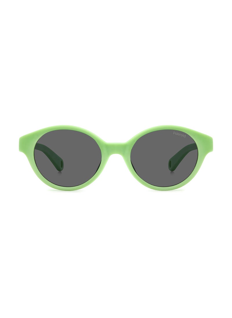 Polaroid Kids Unisex UV Protection Round Sunglasses - Pld K007/S Green 42 - Lens Size: 42 Mm  - Image 3