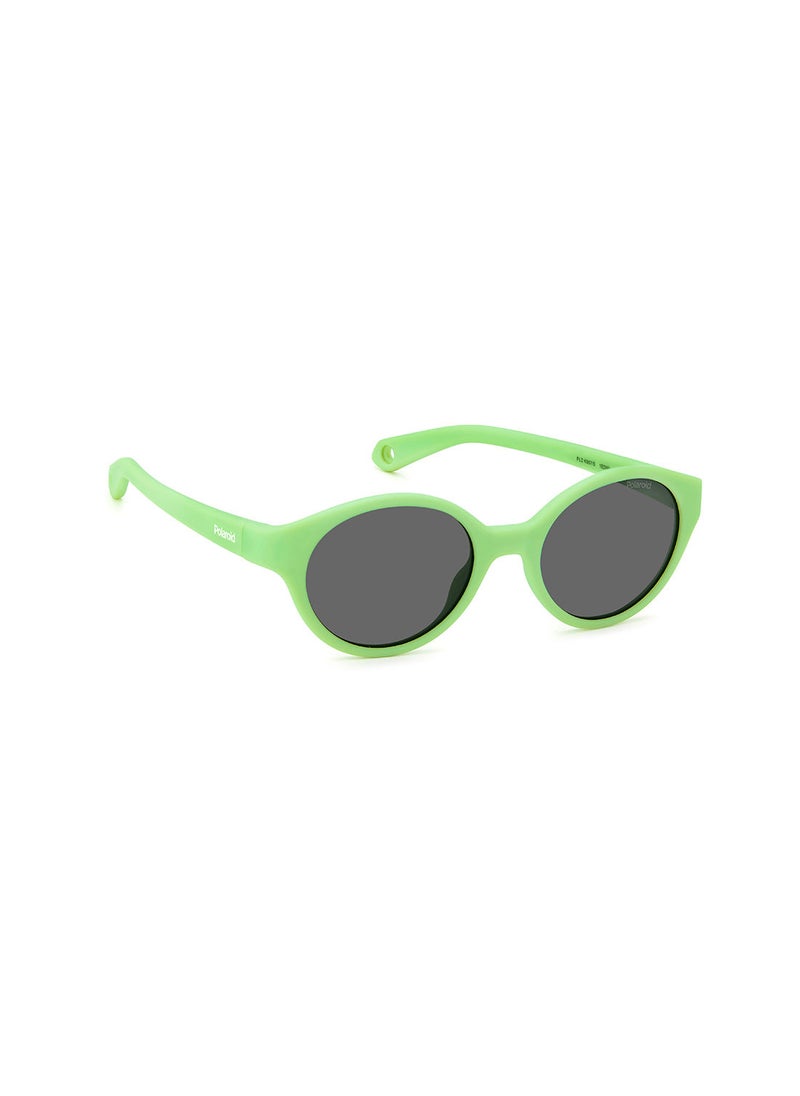 Polaroid Kids Unisex UV Protection Round Sunglasses - Pld K007/S Green 42 - Lens Size: 42 Mm  - Image 2