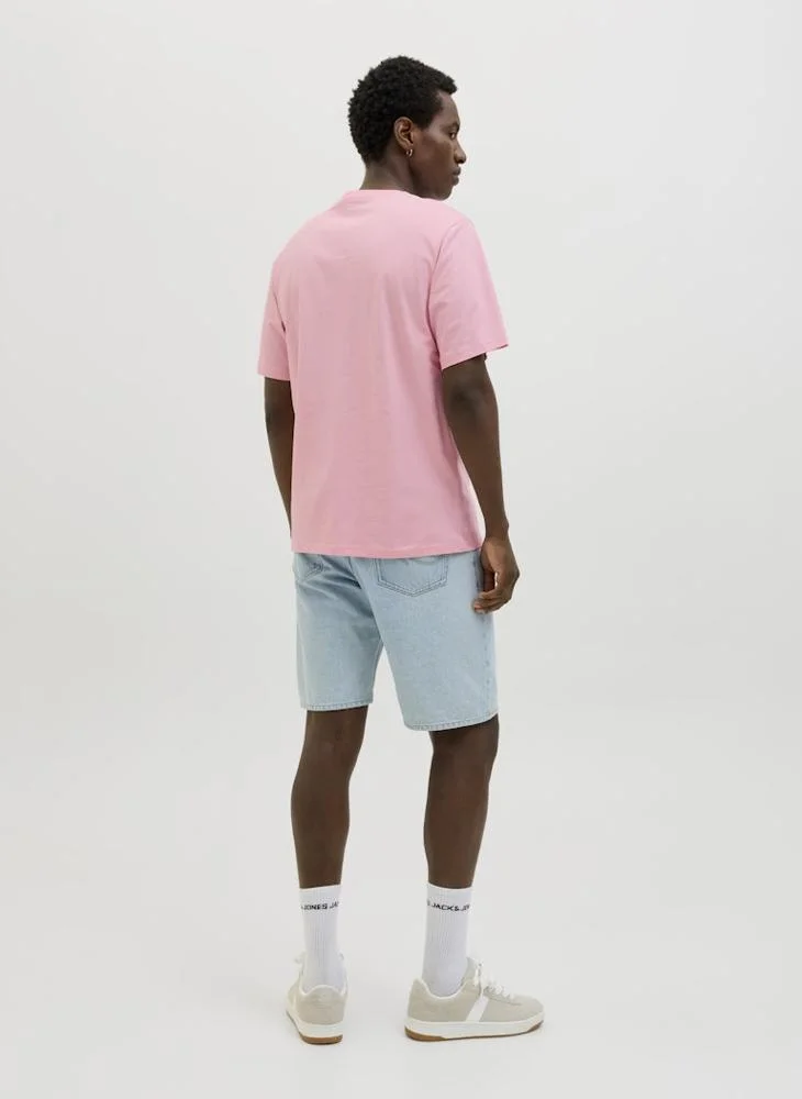 JACK & JONES Joralmeria Branding Crew Neck T-Shirt
