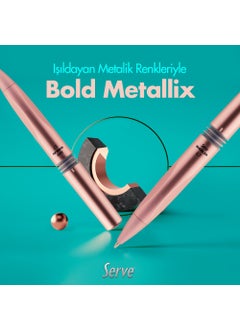 Serve Bold Mechanical Pencil - Metallic Colors - Set of 6  - Image 3
