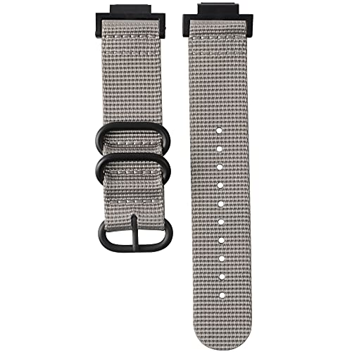 Lijinlan Nylon Replacement Strap for Casio G-Shock Watch Model DW-5600E, DW-5600, DW-5600BB, DW-5700, DW-6900, GW5610, DW-D5500 Series Accessory(Silver) - Image 1