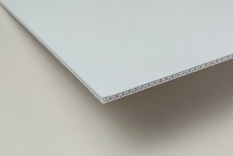 UCreate Rigid Display Board, White, 20" x 28", 10 Sheets - Image 1